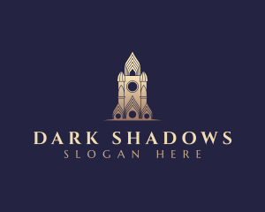 Gothic Cathedral Architecture logo design