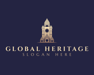 Gothic Cathedral Architecture logo