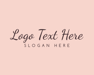 Luxury Feminine Beauty Logo