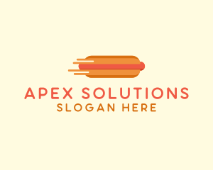 Fast Hot Dog Stand logo design