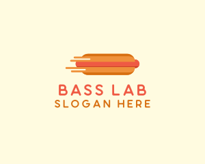 Fast Hot Dog Stand logo design