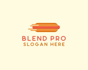 Fast Hot Dog Stand logo design