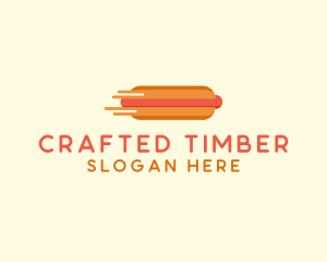 Fast Hot Dog Stand logo design