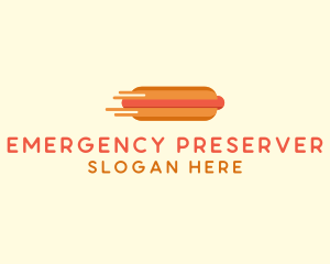 Fast Hot Dog Stand logo design