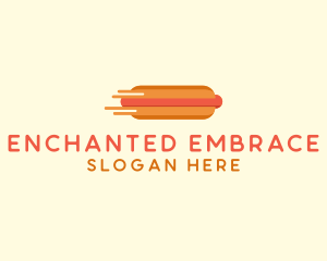 Fast Hot Dog Stand logo design