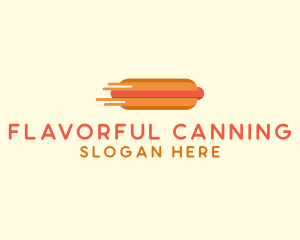 Fast Hot Dog Stand logo design