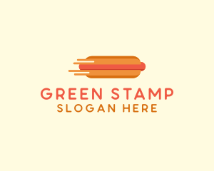 Fast Hot Dog Stand logo design