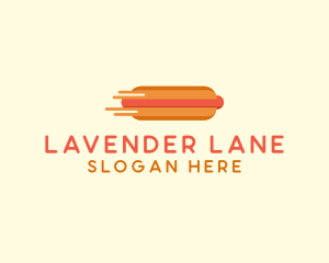 Fast Hot Dog Stand logo design