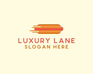 Fast Hot Dog Stand logo design