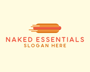 Fast Hot Dog Stand logo design