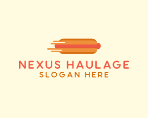 Fast Hot Dog Stand logo design