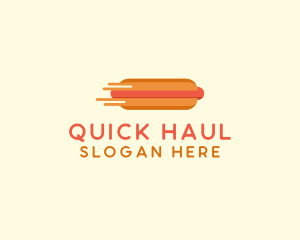 Fast Hot Dog Stand logo design