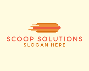 Fast Hot Dog Stand logo design