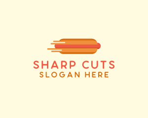 Fast Hot Dog Stand logo design