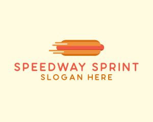 Fast Hot Dog Stand logo design