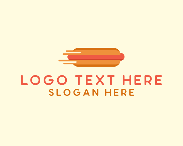 Hot Dog Bun logo example 4