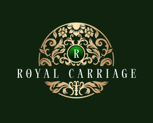 Royal Floral Wreath logo design