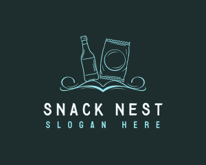 Snack Food Soda logo design