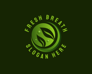 Planting Leaf Nature logo design