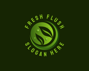 Planting Leaf Nature logo design