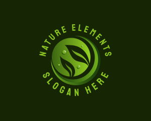 Planting Leaf Nature logo design