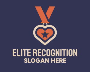 Star Heart Medal logo