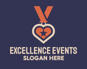 Star Heart Medal logo