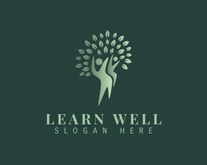 Natural Wellness Tree logo design