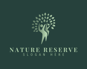 Natural Wellness Tree logo design