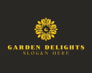 Nature Garden Wellness logo design