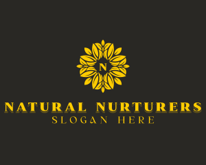 Nature Garden Wellness logo design