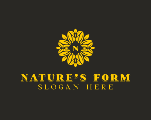 Nature Garden Wellness logo design