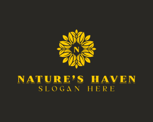 Nature Garden Wellness logo design