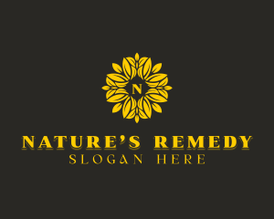 Nature Garden Wellness logo design