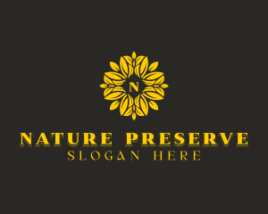 Nature Garden Wellness logo design