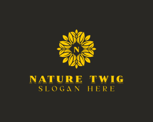 Nature Garden Wellness logo design