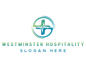 Hospital Medical Cross logo design