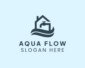 Home Faucet Wave Plumbing logo