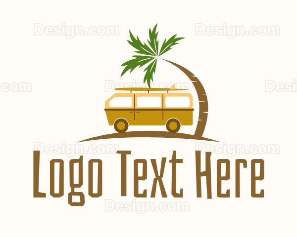 Tropical Camper Van Logo