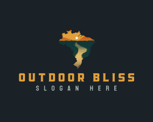 Brazil Amazon Rainforest logo design