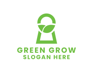 Green Secret Garden logo design