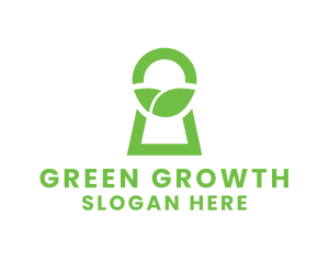 Green Secret Garden logo design