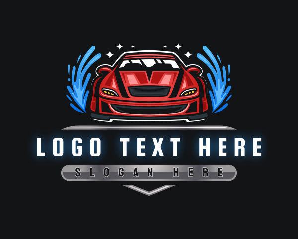 Car Wash Garage logo