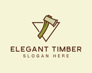 Lumberjack Axe Woods logo