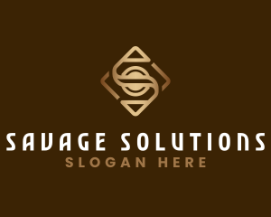 Deluxe Professional Letter S logo design