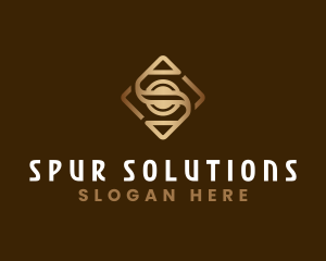 Deluxe Professional Letter S logo design