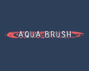 Artistic Grunge Brush logo design