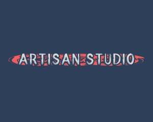 Artistic Grunge Brush logo design