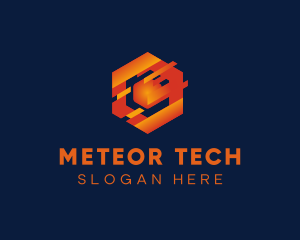 Digital Tech Cube logo design