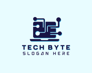 Tech Computer Microchip logo